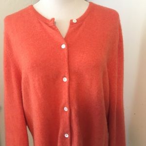 Lands End Cashmere Cardigan